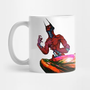 Angry cyber-omniman Mug